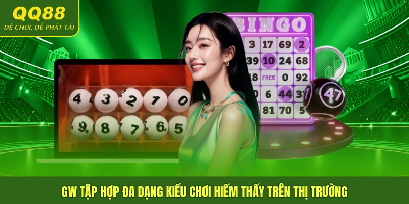 GW tập hợp đa dạng kiểu chơi hiếm thấy trên thị trường